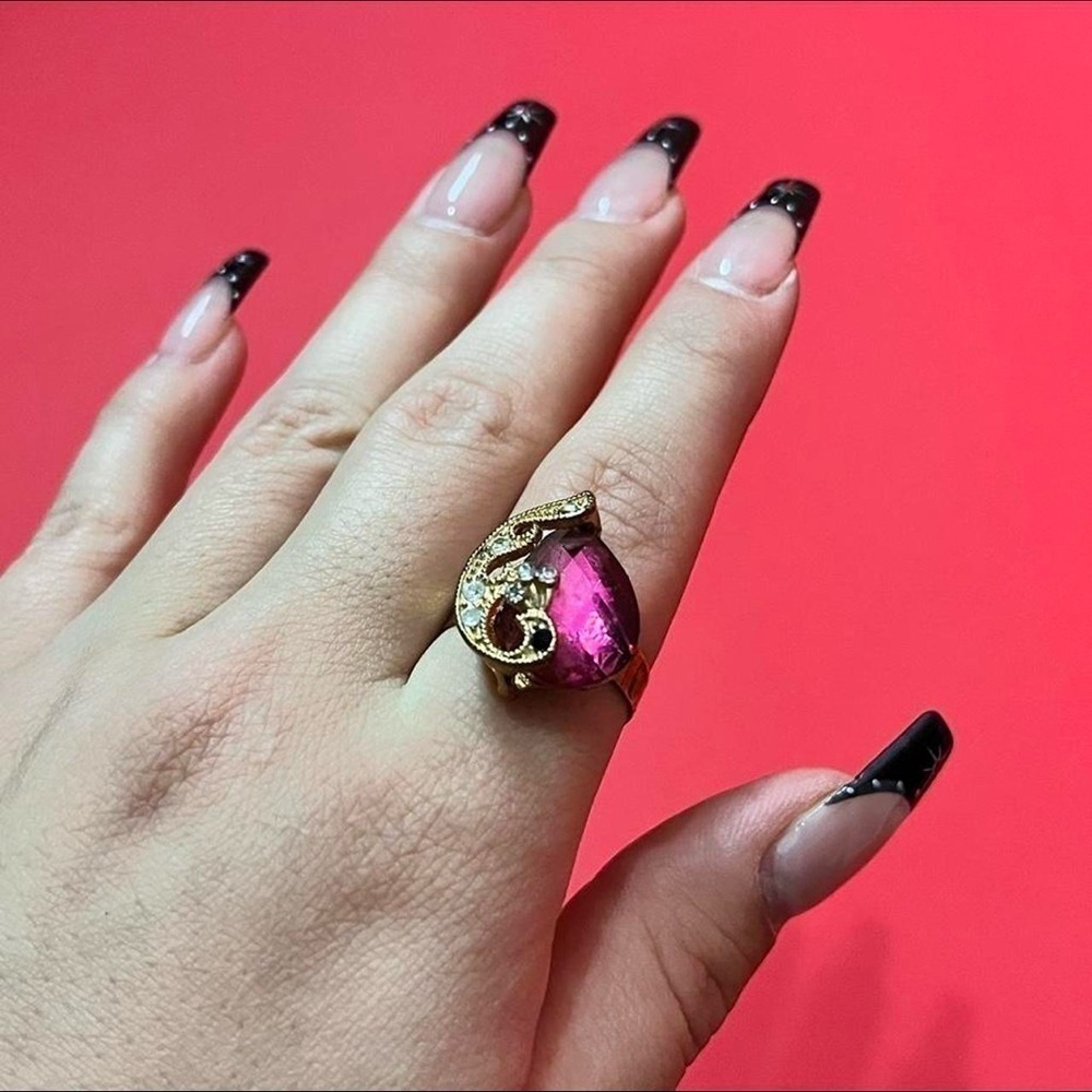 Pink and gold ring 💛🩷​​​​​​​​​​​​​​​​​